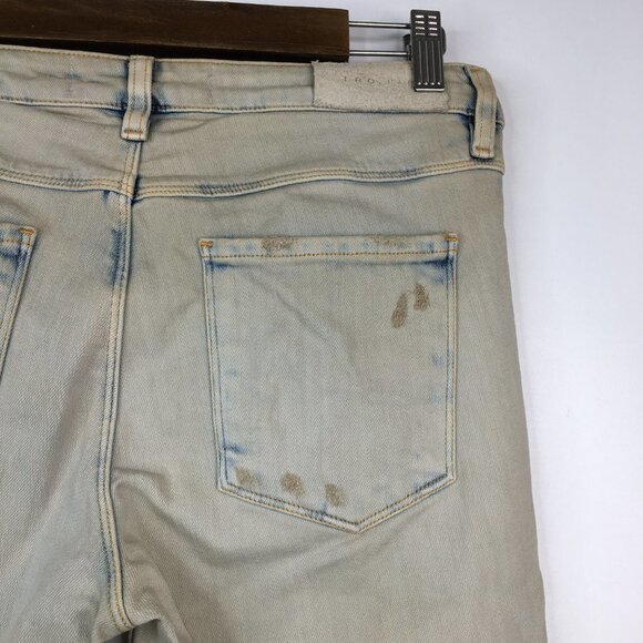 IRO Ajuste Terry Jeans Base Jarod Distressed Gray Jeans Size 27. NWT - Picture 12 of 14